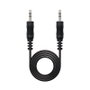 Nanocable Cable Audio Estéreo Jack 3.5 Macho a Jack 3.5 Macho 3m Negro